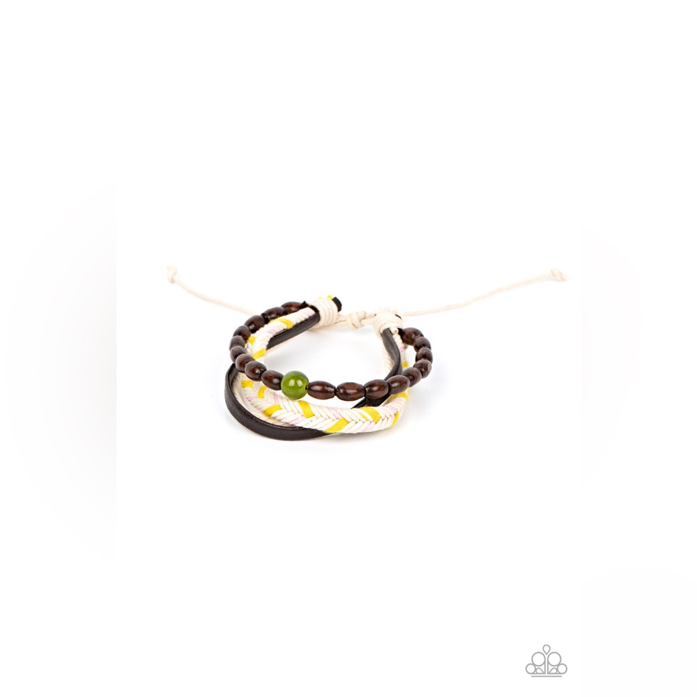 Hipster Hideaway - Green Bracelet 7$